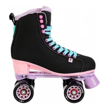Ролики Powerslide Chaya Quad Melrose Чорний Рожевий, 42, 2x2, 61