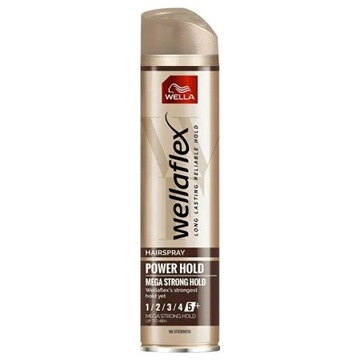 Lakier do włosów bardzo mocny Wella Wellaflex Power Hold 250 ml