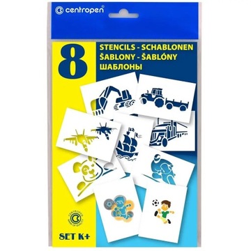 K+ Centropen Трафареты 9996