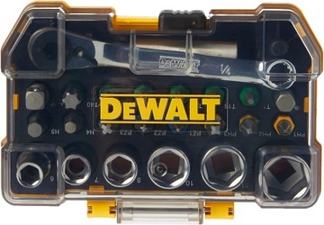 DEWALT DT71516 Набор торцевых бит + трещотка