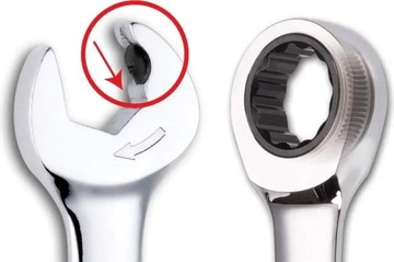 SATA Klucz z podwójną grzechotką 14 mm 43610