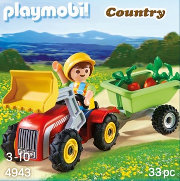 PLAYMOBIL 4943 Мальчик с трактором
