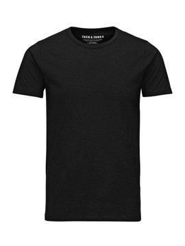 Jack&Jones T-Shirt Basic 12058529 Czarny Stretch Fit