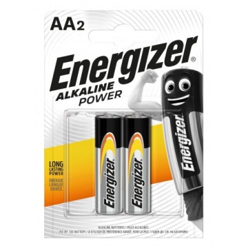 Батарейка Energizer ALKALINE POWER AA 2 шт.