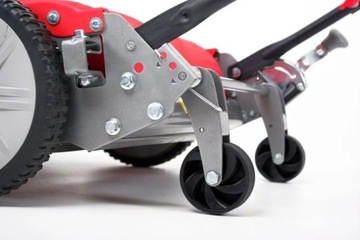 HECHT 514PROFI ШПИНДЕЛЬ РУЧНАЯ КОСИЛКА С МЕТАЛЛИЧЕСКОЙ КОРЗИНОЙ 50 Л 46 СМ