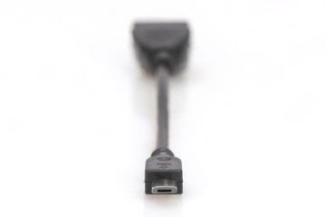 ASM OTG кабель microUSB -USB A хост-адаптер 20 см
