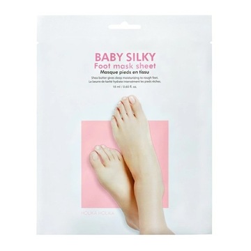 HOLIKA HOLIKA Baby Silky Foot Mask Sheet maska do stóp w formie skarpet P1