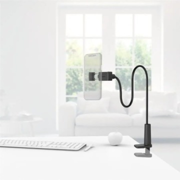 Держатель для телефона для настольного аксессуара Hama черный - Идеально подходит для офиса