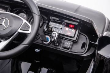 АККУМУЛЯТОРНЫЙ АВТОМОБИЛЬ КОЖАНЫЙ MERCEDES BENZ 4x4 EVA WHEELS АВТОМОБИЛЬ-КАБРИОЛЕТ ДЛЯ ДЕТЕЙ