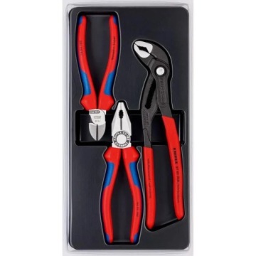 Набор Knipex: плоскогубцы, регулируемые пассатижи, щипцы.