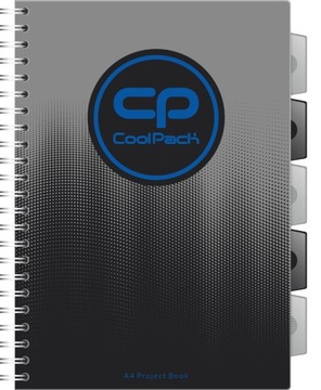 Kołozeszyt A4 100k kratka CoolPack Project Book