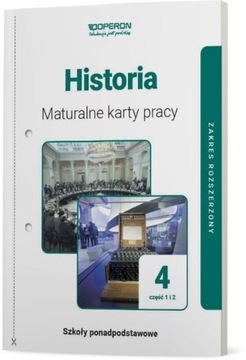 Historia 4 Maturalne karty pracy część 1 i 2 Liceu