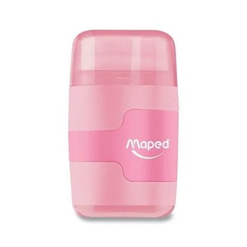 Двойная точилка с ластиком и контейнером Maped.