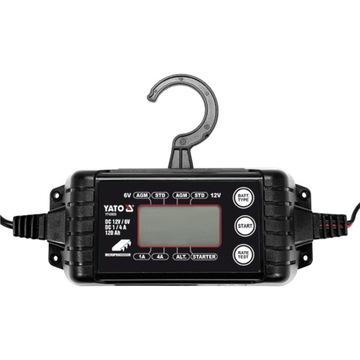 ЭЛЕКТРОННЫЙ ВЫПРЯМИТЕЛЬ С ЖК-дисплеем 6 В/12 В AGM GEL WET