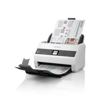 Сканер EPSON WF DS-730N A4/ADF100/80 изображений в минуту/GLAN/2S-1P