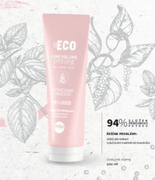 Mila BE ECO Pure Объемный пилинг 200 мл