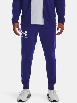 SPODNIE MĘSKIE DRESOWE UNDER ARMOUR JOGGERY BAWEŁNIANE r. M