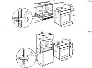 Electrolux EOF3H50BK электрическая духовка /черная/