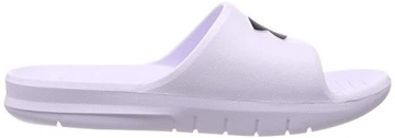 Pantofle UNDER ARMOUR Core Pth Sl - bílé 46