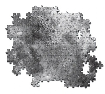 Пазл круглый 500 деталей. Космическая коллекция. Луна