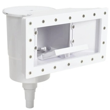 vidaXL Скиммер для бассейна, 11 предметов, с большим входным отверстием 34,3x25x30,5 см