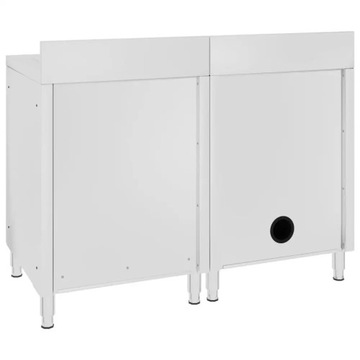 ШКАФ С МОЙКОЙ, НЕРЖАВЕЮЩАЯ СТАЛЬ 12