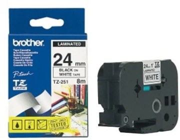 Лента для печати Brother TZE251 24мм х 8м