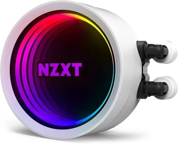 Вентиляторы водяного охлаждения NZXT Kraken X63 белого цвета 280 мм с RGB-подсветкой и