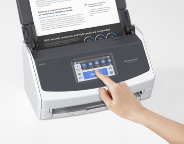 Сканер Fujitsu iX1600, 40 страниц в минуту, A4, USB3.2, двусторонняя печать, Wi-Fi