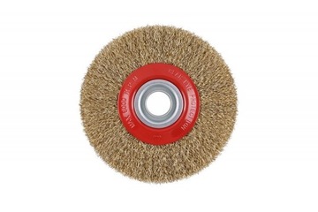 SZCZOTKA DRUCIANA tarcza szlifierka stołowa 125 mm