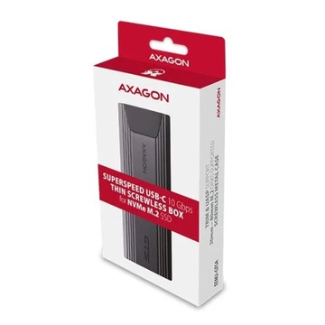Корпус внешнего твердотельного накопителя M2 NVMe USB-C 3.2 GEN 2, алюминий