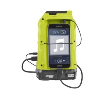 ПЕРЕЗАРЯЖАЕМОЕ РАДИО С BLUETOOTH 0*AH ONE+ RYOBI
