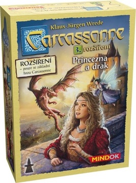 Gra planszowa MINDOK Carcassonne: Księżniczka i smok