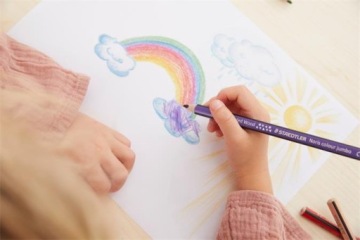 Карандаши Staedtler Noris, 12 цветов JUMBO, плотные. Сделано в Германии