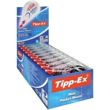 BIC КОРРЕКЦИОНЕР TIPP-EX МИНИ-КАРМАННЫЙ ДЕКОР В ЛЕНТЕ 6М Х 5ММ ШКОЛЬНЫЙ КАБИНЕТ