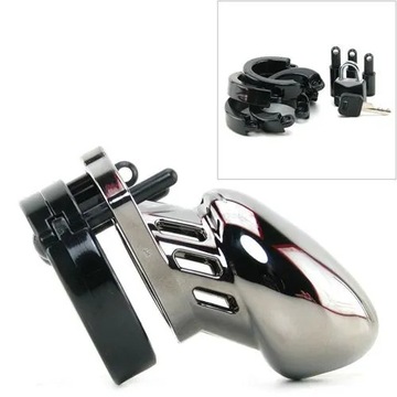 CB-X - CB-6000S Хромированная клетка для пениса 35 мм