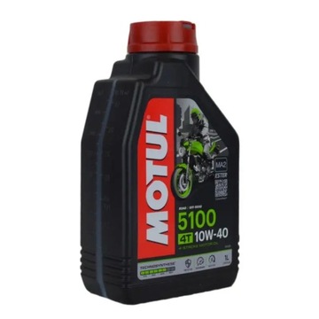 Мотоциклетное масло Motul 5100 4T 10W40 1л.