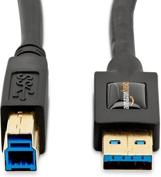KABEL PRZEWÓD DO DRUKARKI SKANERA USB 3.0 TYP A DO B A-B 2,7m 4.8 Gbit/s