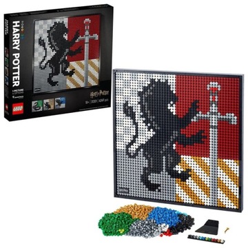 LEGO ART 31201 Гербы Хогвартса о Гарри Поттере