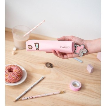 Школьный пенал Pusheen Kitten Tube Розовый Для аксессуаров Подарок другу