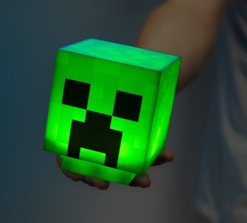Лампа Minecraft Creeper / Свет Minecraft Creeper