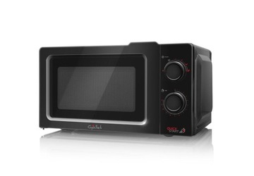 KUCHENKA MIKROFALOWA MIKROFALA MIKROFALÓWKA WOLNOSTOJĄCA MOCNA CZARNA 20L