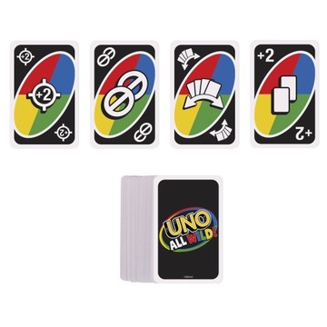 Игра MATTEL Uno All Wild Card Wild Cards HHL3