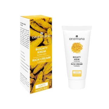 ORIENTANA RICH CREAM TURMETIC BOGATY KREM KURKUMA DO TWARZY 30g