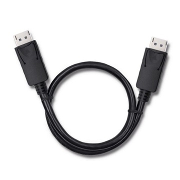 Qoltec DisplayPort v1.2 męski DisplayPort v1.2 męski 5K 0.5m do laptopa PC