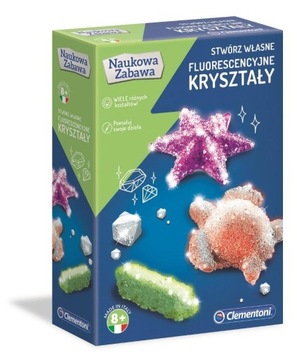 CLEMENTONI FLUORESCENCYJNE KRYSZTAŁY EKSPERYMENTY