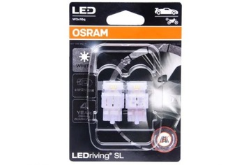 OSRAM LEDRIVING SL ЛАМПОЧКА W21/5ВТ БЕЛАЯ В БЛИСТЕРЕ 2 ШТ. СВЕТОДИОДА (БЕЗ ECE)