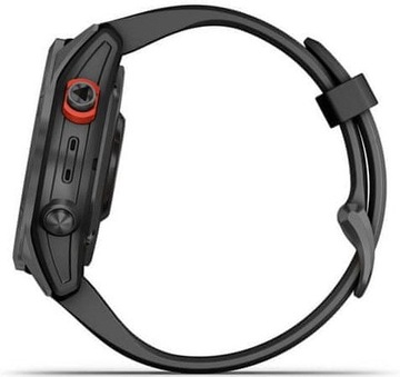 Умные часы GARMIN Fenix ​​7S Solar, черные с ремешком