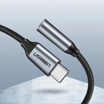 Аудиоадаптер UGREEN USB Type-C mini jack 3,5 мм