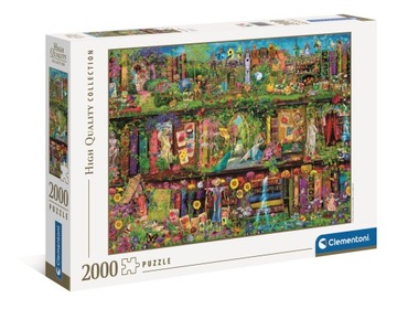 Пазл Clementoni HQ 2000 деталей Пазл 2000 HQ The Garden Shelf 32567